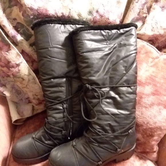 Combat style snow boots - Picture 2 of 3